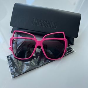 Moschino Butterfly Pink Sunglasses